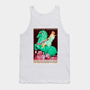 Plakat Nacht Der Amazonen 1936 Tank Top